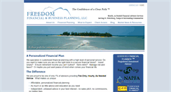 Desktop Screenshot of freedomfinancialplan.com